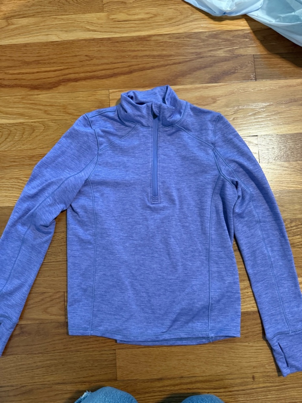 DSG Purple Half-Zip Kids Pullover Hoodie